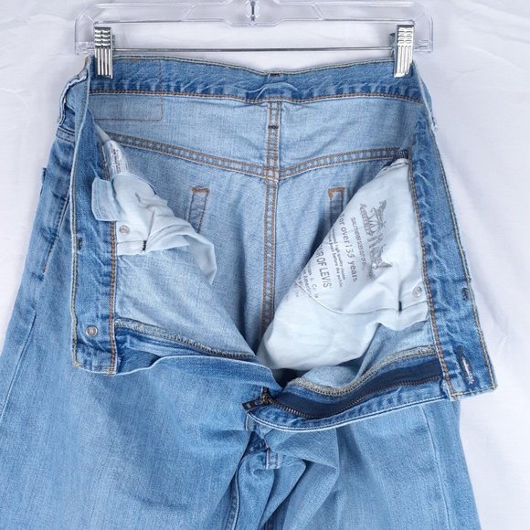 Levis 550 Jean Mens Relaxed Straight Baggy Western Cowboy Denim Pant 36x29 - Picture 4 of 7